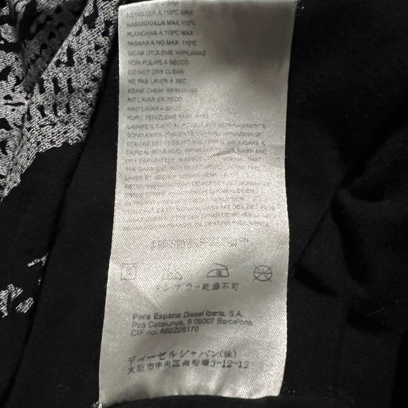 Diesel "houndstooth head" t-shirt - Picture 5 of 6